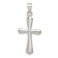 Sterling Silver Cross Pendant, 30 x 16 mm, 1.98 g