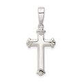 Sterling Silver Polished Cross Pendant, 23 x 13 mm, 1.16 g