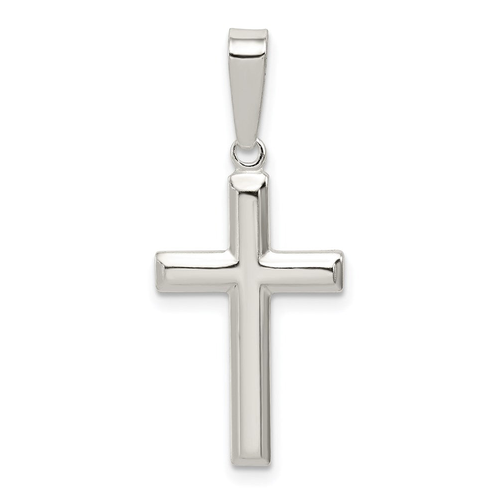 Sterling Silver Polished Cross Pendant, 23 x 13 mm, 1.13 g