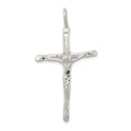 Sterling Silver Crucifix Pendant, 48 x 26 mm