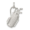 Sterling Silver Golf Bag Charm, 22 x 13 mm