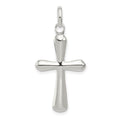 Sterling Silver Cross Pendant, 28 x 17 mm
