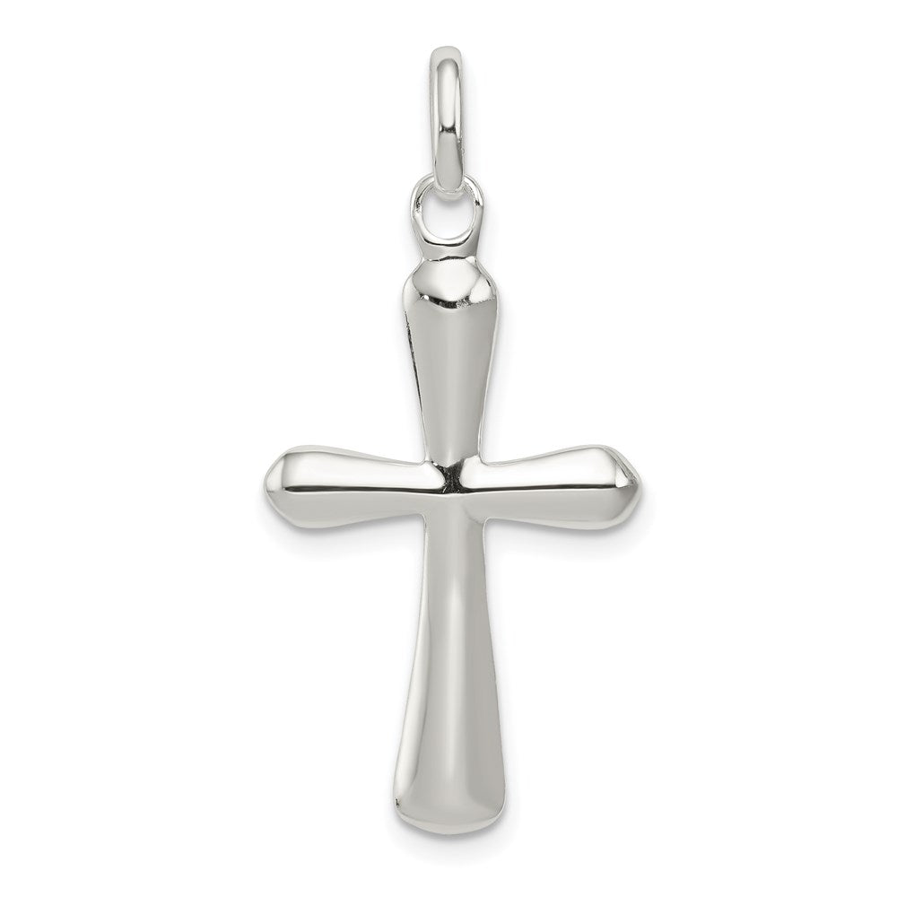 Sterling Silver Cross Pendant, 28 x 17 mm