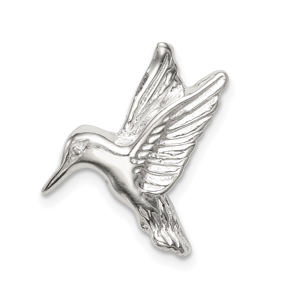Sterling Silver Hummingbird Charm, 20 x 16 mm