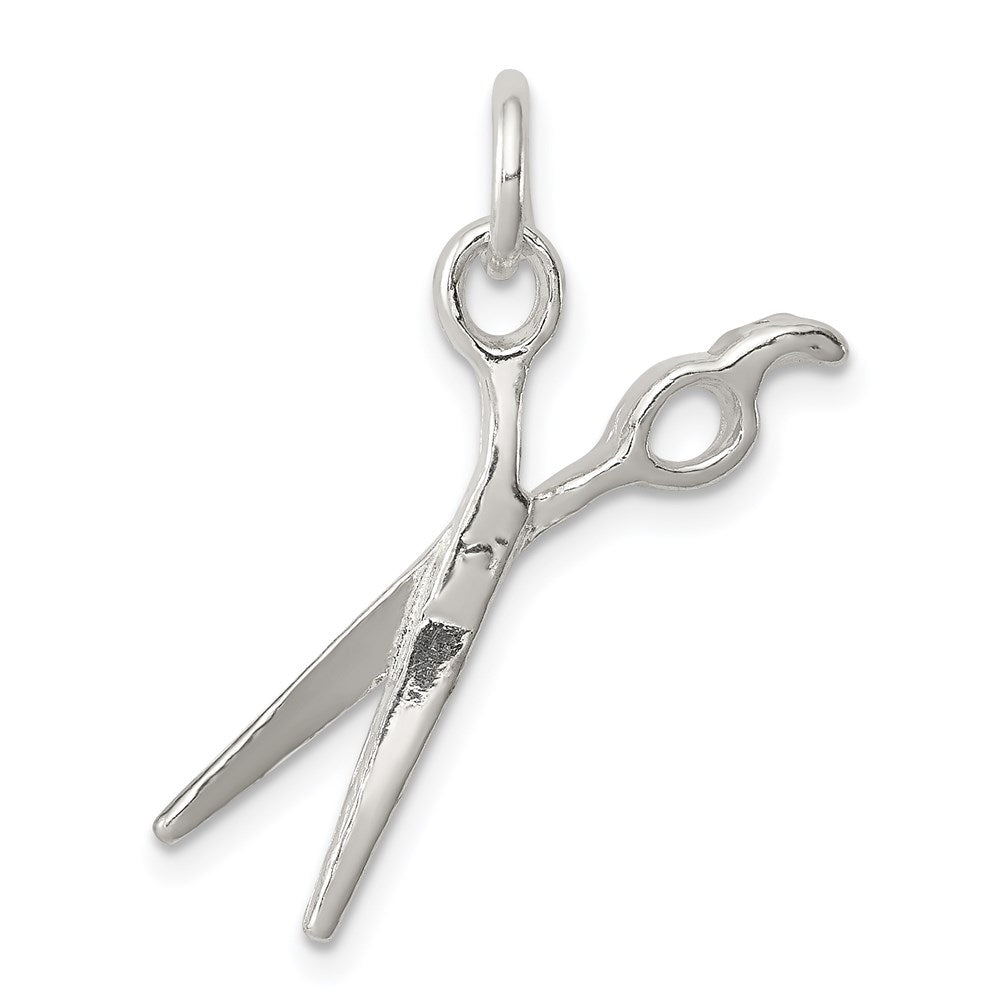 Sterling Silver Scissors Charm, 23 x 11 mm