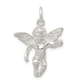 Sterling Silver Polished Full Angel Figure 3-D Pendant, 26.83 x 18.3 mm