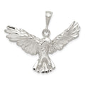 Sterling Silver Eagle Pendant, 27 x 37 mm