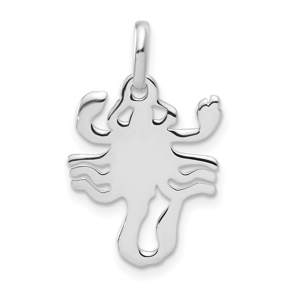 Sterling Silver Scorpion Charm, 18 x 14 mm