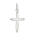 Sterling Silver Polished Passion Cross Charm, 23.8 x 13.8 mm