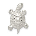 Sterling Silver Turtle Charm, 22 x 14 mm