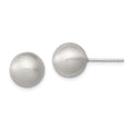 Sterling Silver Polished 10mm Laser-cut Post Earrings, 10 x 10 mm