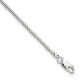 Sterling Silver 1.5mm Round Snake Chain 9 inch Plus 1 inch Extender - Total 10 inch Anklet, 10 x 1.5 mm, 2.48 g