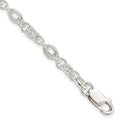 Sterling Silver Bracelet, 7.5 x 5.1 mm