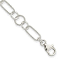 Sterling Silver Bracelet, 7.5 x 9 mm, 5 g