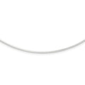 Sterling Silver 1.35mm w/ 2in extender Neckwire Chain, 18 x 1.35 mm