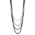 Sterling Silver Fancy 16.5 Necklace, 16.5 mm