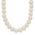 6-7mm White Semi-round Freshwater Cultured Pearl Endless 80 inch Necklace, 80 mm