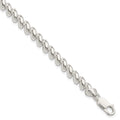 Sterling Silver 7mm San Marco Bracelet, 7.5 x 7 mm