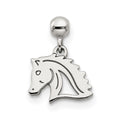 Mio Memento Sterling Silver Dangle Horse Charm, 11.8 x 8.6 mm