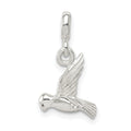 Sterling Silver Bird Enhancer, 21 x 11 mm
