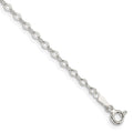 Sterling Silver 2.25mm Fancy Navette Link Chain, 7 x 2.25 mm