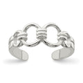 Sterling Silver Toe Ring, 6 mm