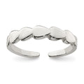 Sterling Silver Toe Ring, 3 mm, 0.87 g