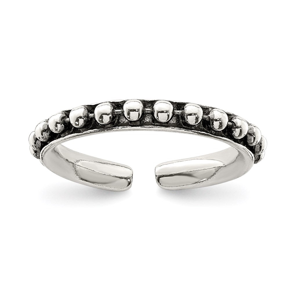 Sterling Silver Toe Ring, 2.5 mm