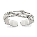 Sterling Silver Toe Ring, 3 mm, 1.06 g