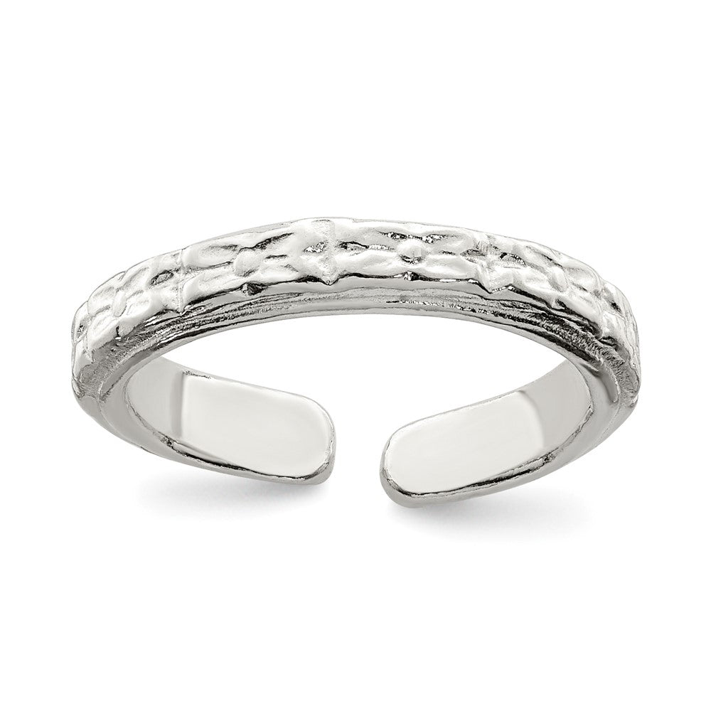 Sterling Silver Toe Ring, 3 mm, 1.35 g
