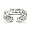 Sterling Silver Solid Toe Ring, 4 mm