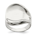 Sterling Silver Solid Ring, Size 6