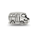 Sterling Silver Reflections Kids Bus Bead, 5.45 x 9.09 mm