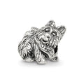 Sterling Silver Reflections Kids Dog Bead, 8.18 x 8.18 mm