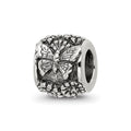 Sterling Silver Reflections Butterfly Bali Bead, 8.18 x 7.27 mm