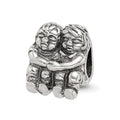 Sterling Silver Reflections Two Kids Bead, 10 x 8.18 mm