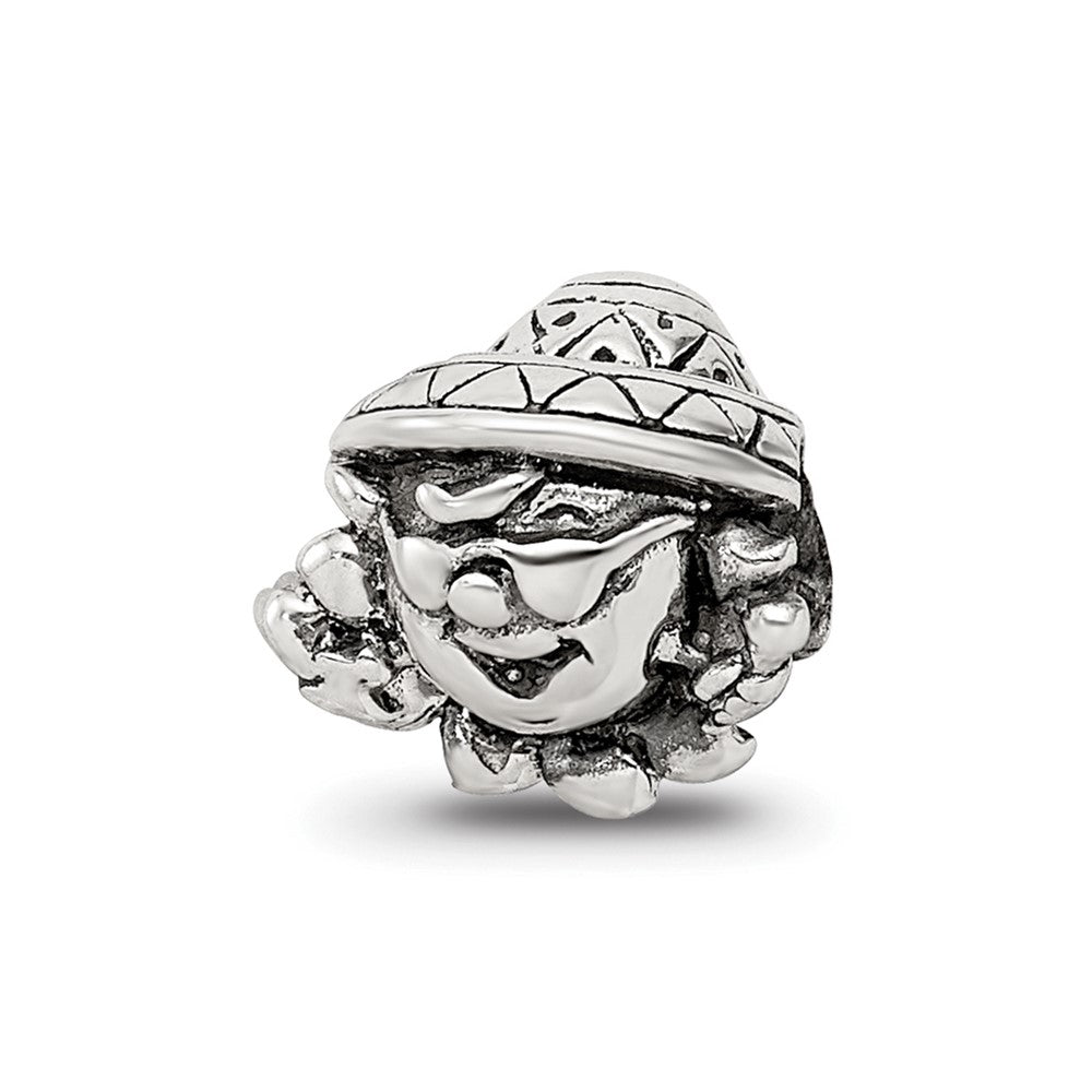 Sterling Silver Reflections Kids Sunshine Farmer Bead, 7.27 x 8.18 mm