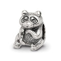 Sterling Silver Reflections Racoon Bead, 10.91 x 7.27 mm