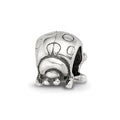 Sterling Silver Reflections Ladybug Bead, 9.09 x 7.27 mm
