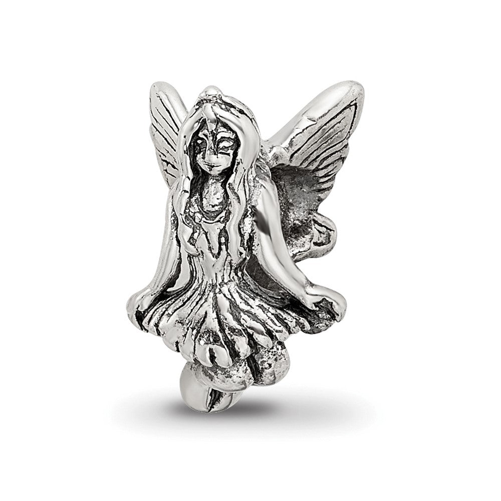Sterling Silver Reflections Fairy Bead, 11.82 x 7.27 mm