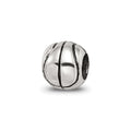Sterling Silver Reflections Kids Basketball Bead, 6.36 x 5.45 mm