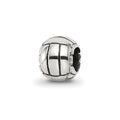 Sterling Silver Reflections Kids Volleyball Bead, 6.36 x 5.45 mm