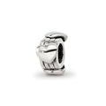 Sterling Silver Reflections Kids Hearts Bead, 6.36 x 3.64 mm