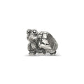 Sterling Silver Reflections Kids Turtle Bead, 8.18 x 5.45 mm