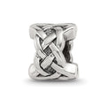 Sterling Silver Reflections Celtic Bead, 8.18 x 8.18 mm