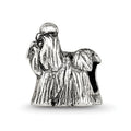 Sterling Silver Reflections Shih Tzu Bead, 10 x 9.09 mm