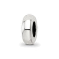 Sterling Silver Reflections Stopper/Spacer Bead, 8.18 x 2.73 mm