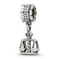 Sterling Silver Reflections Justice Dangle Bead, 20.91 x 10 mm