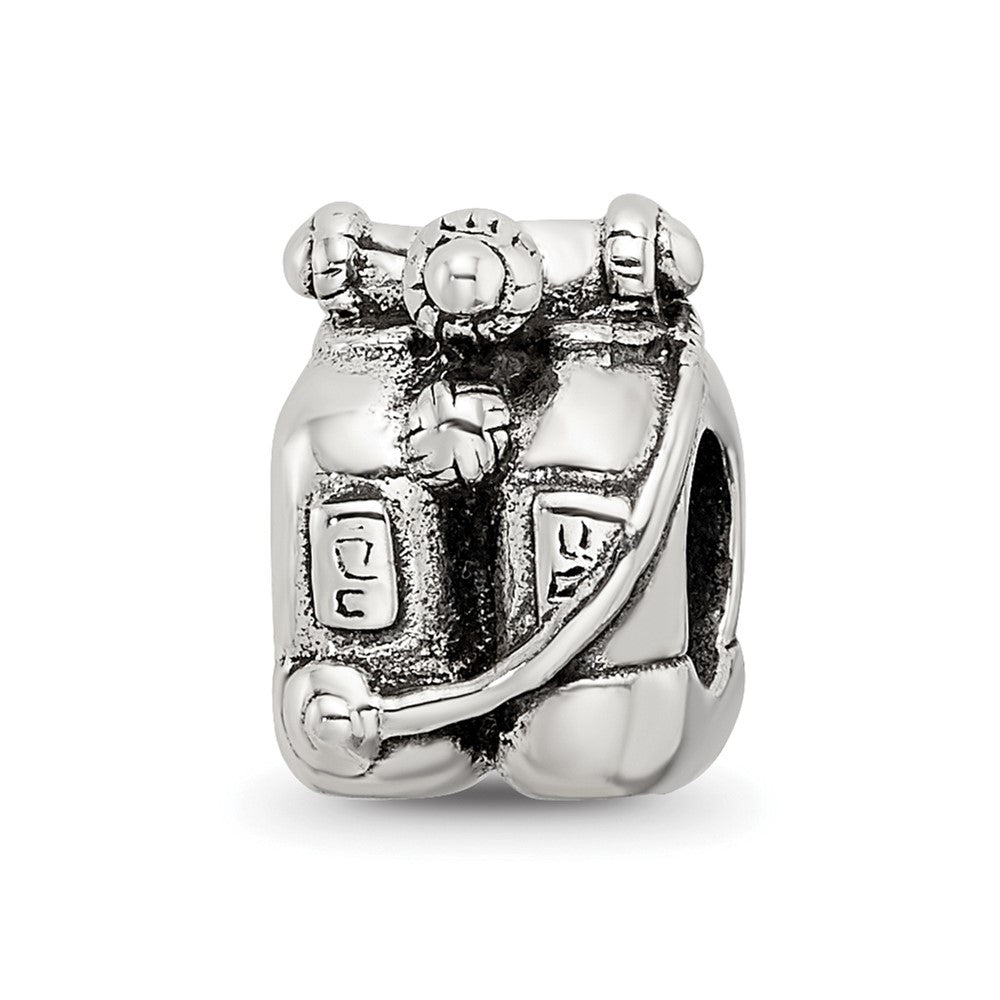 Sterling Silver Reflections Scuba Tanks Bead, 10 x 7.27 mm