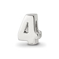 Sterling Silver Reflections Number 4 Bead, 8.18 x 6.36 mm